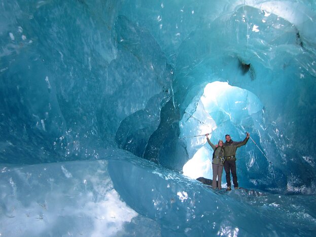 Mt Cook half day Tasman Glacier Heli-Hike with Southern Alps Guiding 