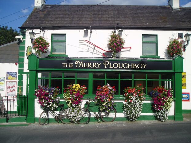 Night out at the Merry Ploughboy + Transport, show and a meal