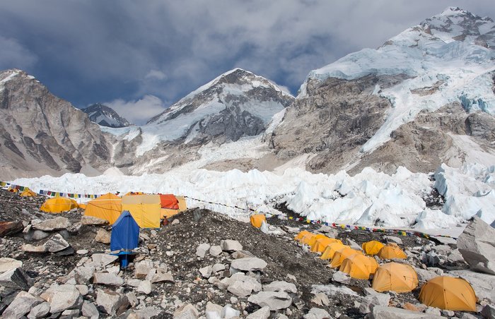 Tents at Everest Base Camp
