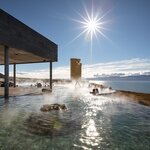Experience soothing, geothermal waters and panoramic sea views (photo courtesy of GeoSea Geothermal Sea Baths)