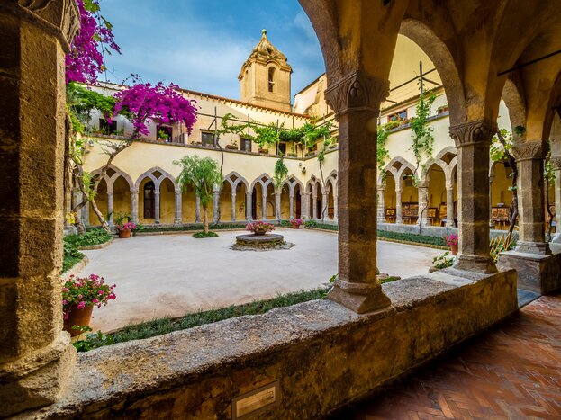 Stroll the historic streets of Sorrento and visit the St. Francis of Assisi Church