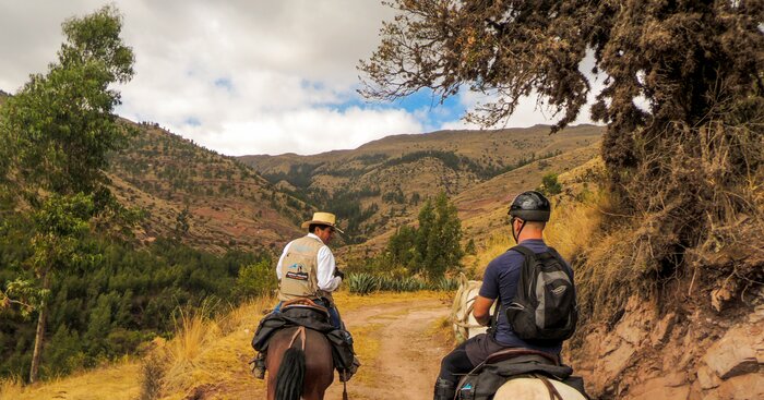 Horseback Riding through Cusco Outskirts.