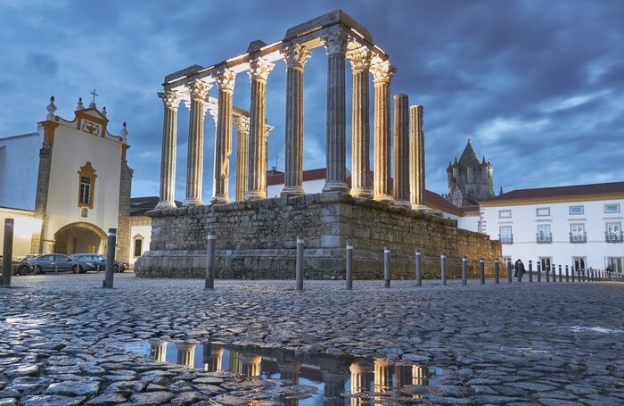 Roman Temple of Diana in Évora
