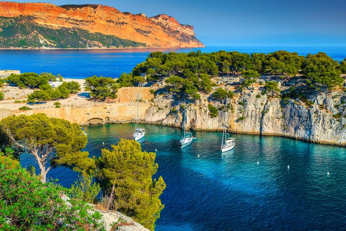 Calanques de Port Pin near Marseille