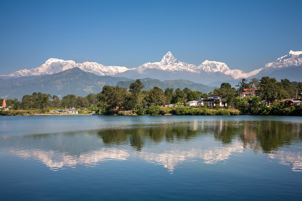 Phewa Lake in Pokhara