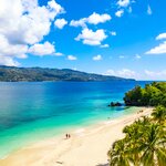 A long beach walk on the DR's northern coast