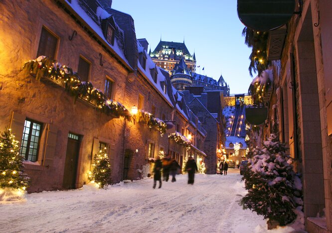 Stroll Québec City's fairy-tale streets on this 12-day winter getaway
