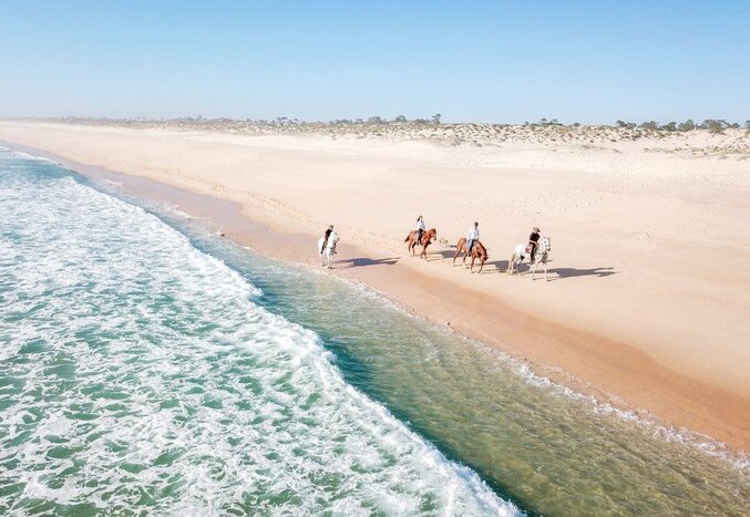 Exclusive Beach & Dunes Horseback Adventure in Comporta