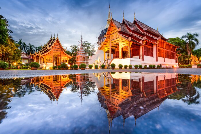 Wat Phra Singh Temple in Chiang Mai