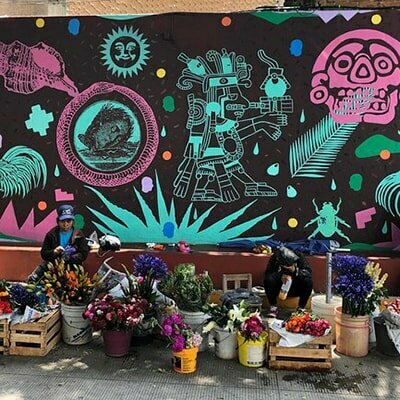Oaxaca Street art walk