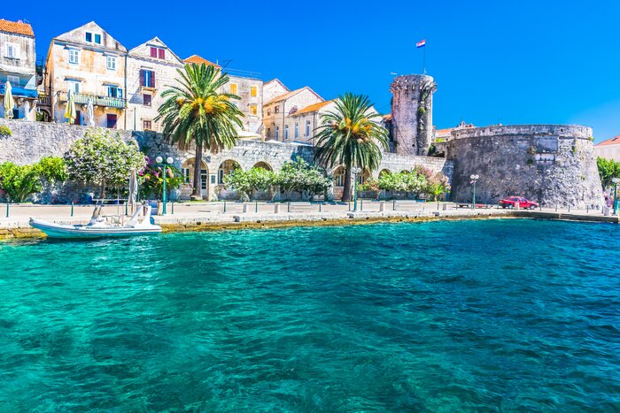 Korčula Town coastline