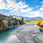 Jet boat down the Shotover River and explore the nearby gold rush town of Arrowtown on this 11-day New Zealand road trip