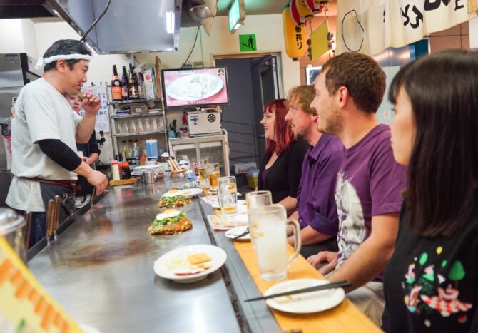 Hiroshima Bar Hopping Food Tour