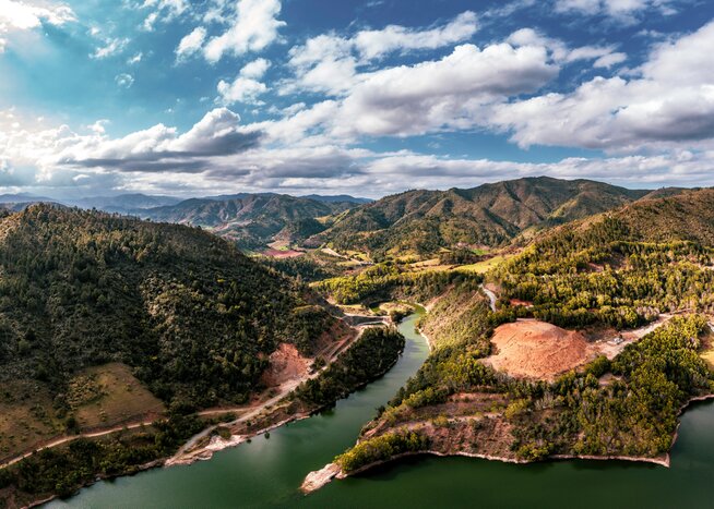 Mountains in the Domincan Republic