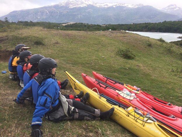 Kayak the Eberhard Fjord
