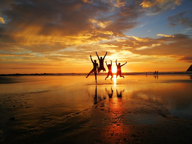 Take the family to Costa Rica for fun on the beach (photo courtesy of Adrian Eriksson)