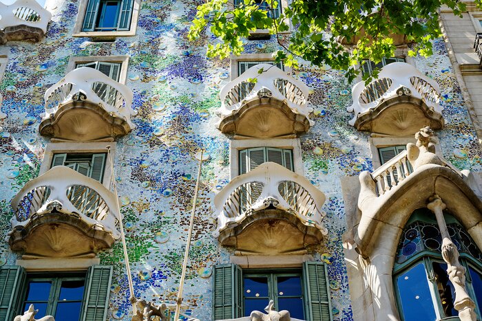 See Barcelona's modernist treasures like Casa Batlló