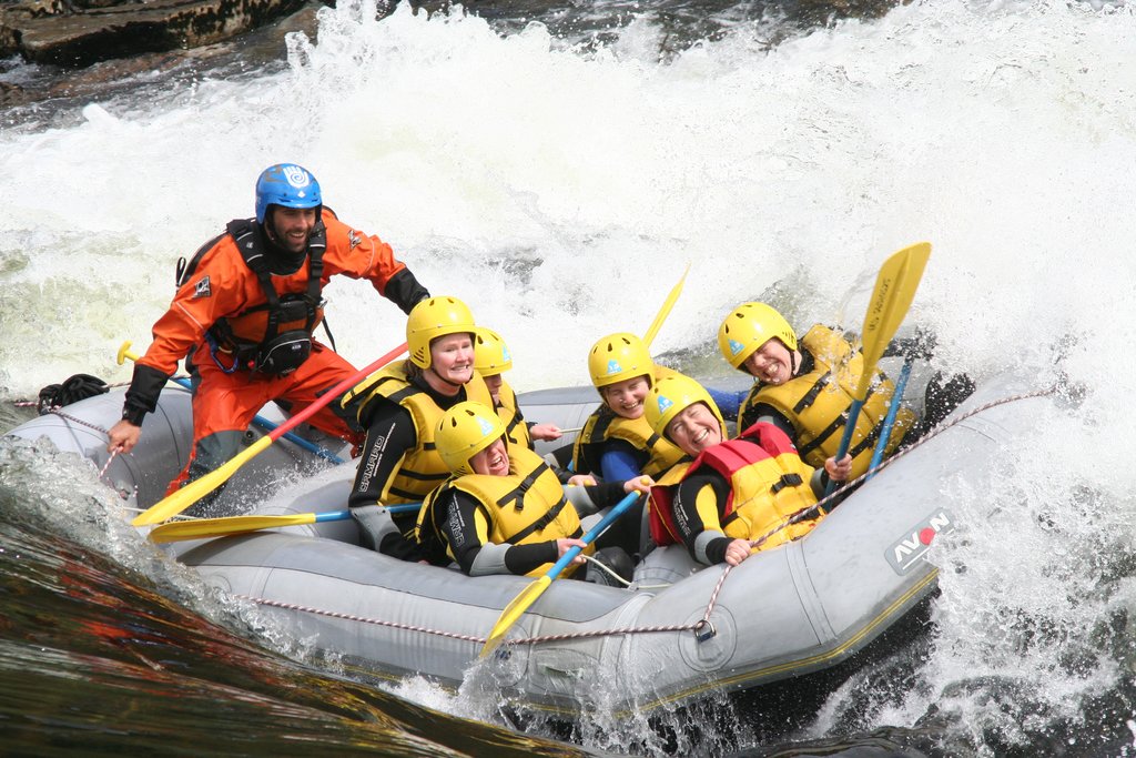 River rafting in Voss with a professional guide