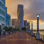 Spend a night in the beautiful coastal city of Guayaquil before flying to the Galapagos