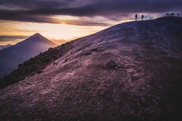 Summit the volcanic peak of Acatenango