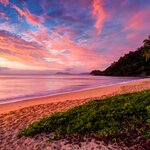 Sunrise viewed from Cairns' Trinity Beach