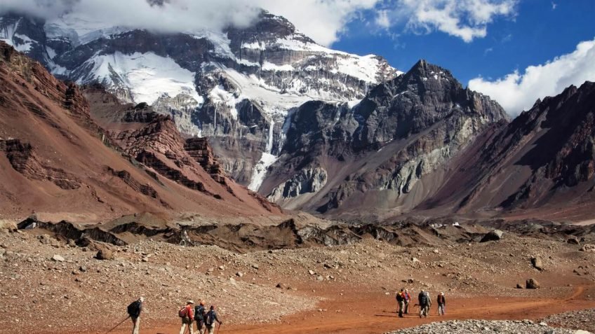 The magnificence of Aconcagua's South Face