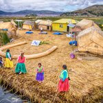 Checkout the Uros Floating Islands and visit Puno on Lake Titicaca
