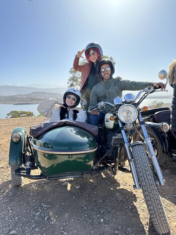 Sidecar Ride Experience in Marrakech: See the Red City in Vintage Style