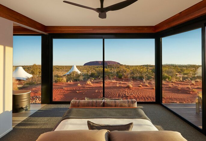 Your luxury outback adventure is bookended by stays in Sydney and Melbourne (photo courtesy of Longitude 131˚)
