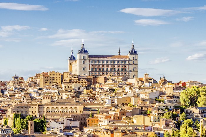 A panoramic view of Toledo