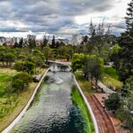 Check out Quito's Carolina Park on a cycling tour of the city
