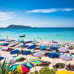 Soak up the sun on some of Thailand's best beaches, like Patong Beach in Phuket