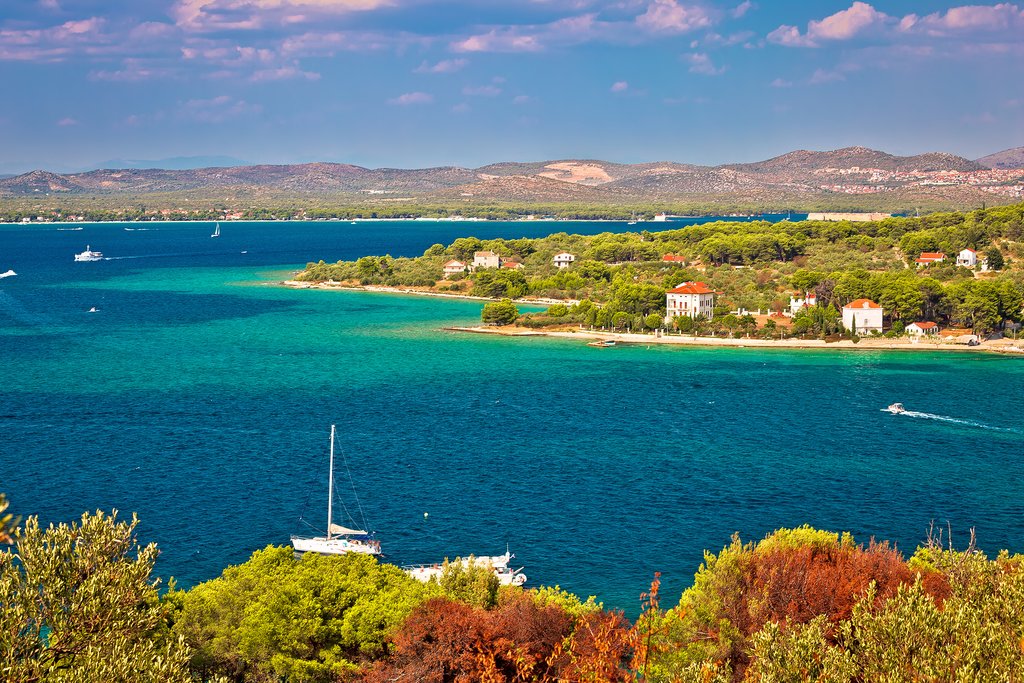 Zlarin Island in the Šibenik archipelago