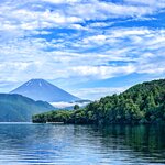 Enjoy the views overlooking Lake Ashi