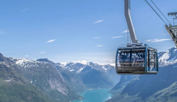 Loen Skylift (round trip tickets included)
