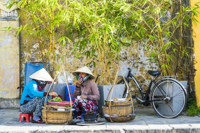 Order tasty street food from the locals in Hanoi