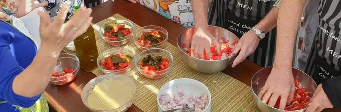 Private Santorini Cooking Class 