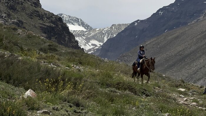 Horseback Riding in the Andes Mountains