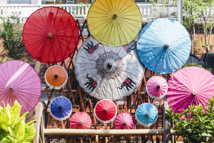 Meet local artisans and  visit Thailand's "umbrella village" on this two-week tour of Southeast Asia