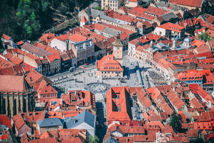 Bran Castle and Brasov medieval city