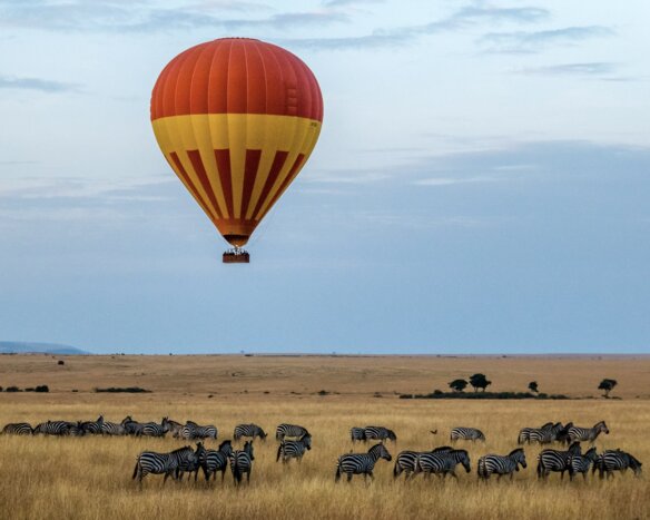 Hot Air Balloon Safari at Serengeti