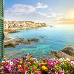 Explore the seaside villages of Spain's Costa Brava, a rugged stretch of Mediterranean coast north of Barcelona
