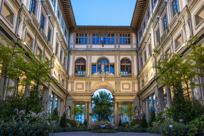 The Uffizi Gallery is one of the oldest and most famous art museums of Europe