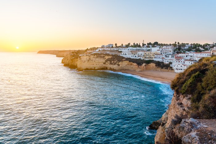 Carvoeiro in the Algarve
