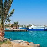 Yachts in the harbor at Hurghada
