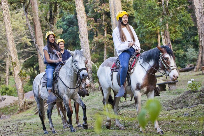 Horseback Riding Along the Savegre River