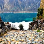 Quilotoa Lagoon is a highlight of the trip