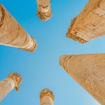 The Roman ruins of Jerash