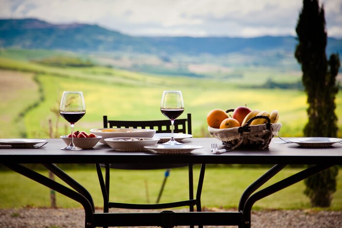 Vineyard Lunch in Chianti