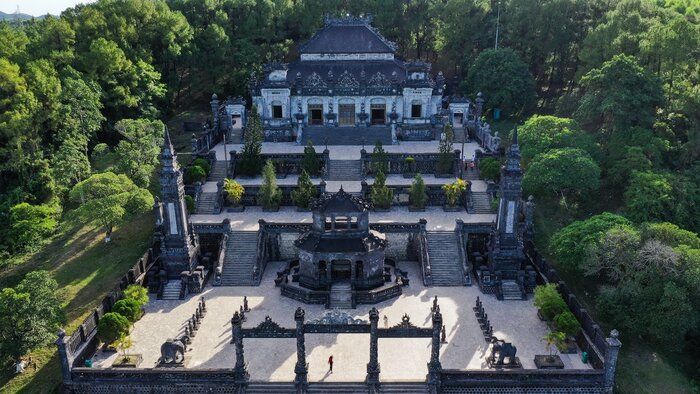 Hue - Tomb of Emperor Tu Duc - Tomb of Emperor Khai Dinh